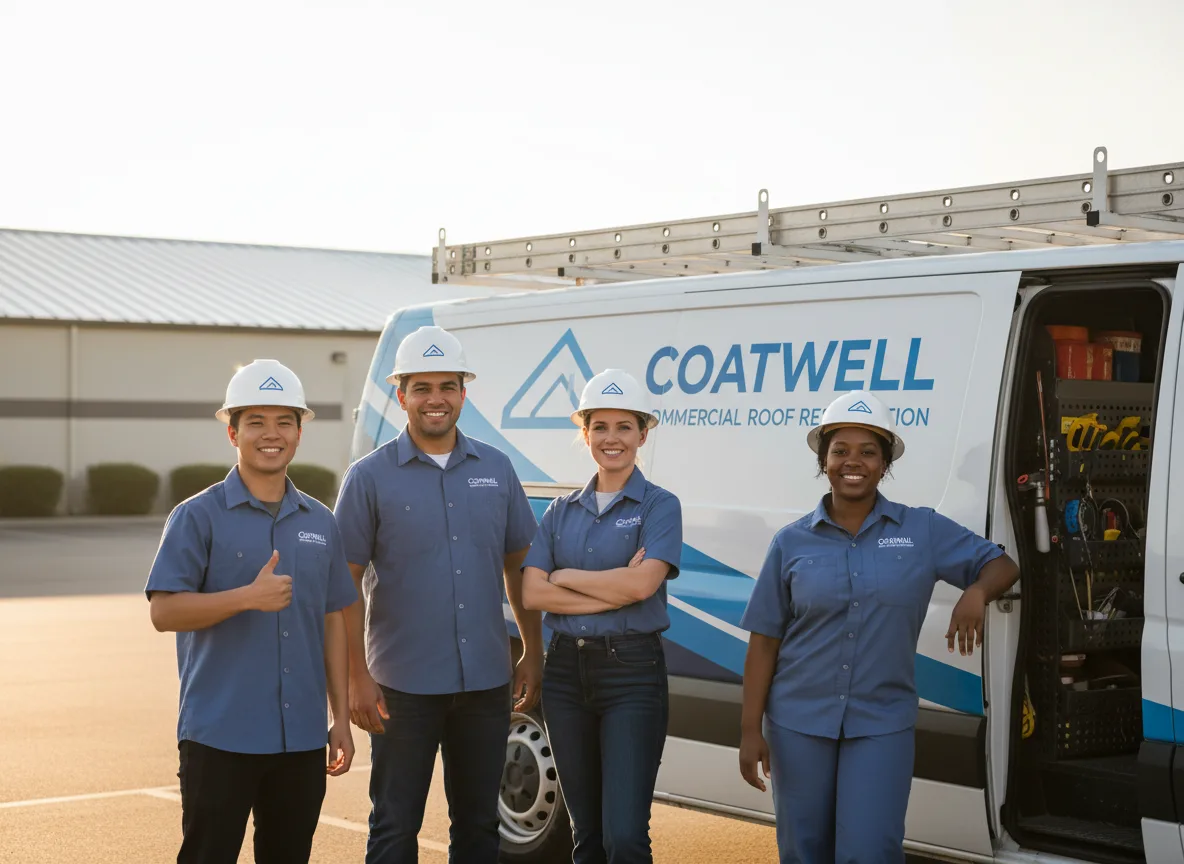 Commercial roof coating company in Cincinnati, IA